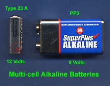 Multi-cell Alkaline Batteries